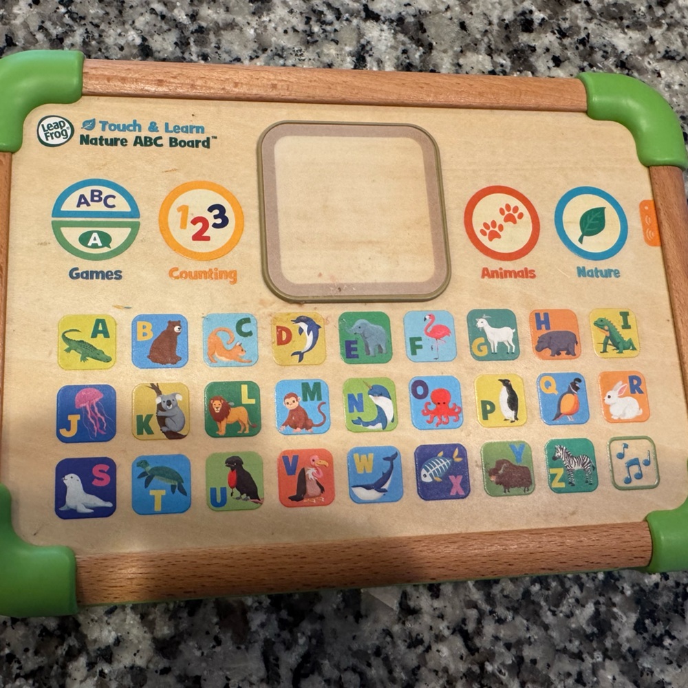 Leapfrog Touch & Learn Nature ABC Board - Multicolor